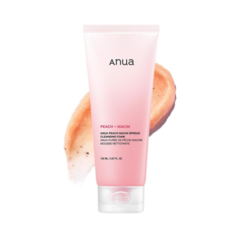 Anua Peach Niacin Spread Cleansing Foam sukinnaturals sukinnaturals.com.au