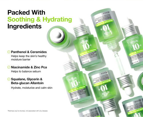Anua Azelaic Acid 10 Hyaluron Redness Soothing Serum sukinnaturals sukinnaturals.com.au